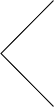 Left-pointing chevron or arrow symbol used for navigation on dental website interface.